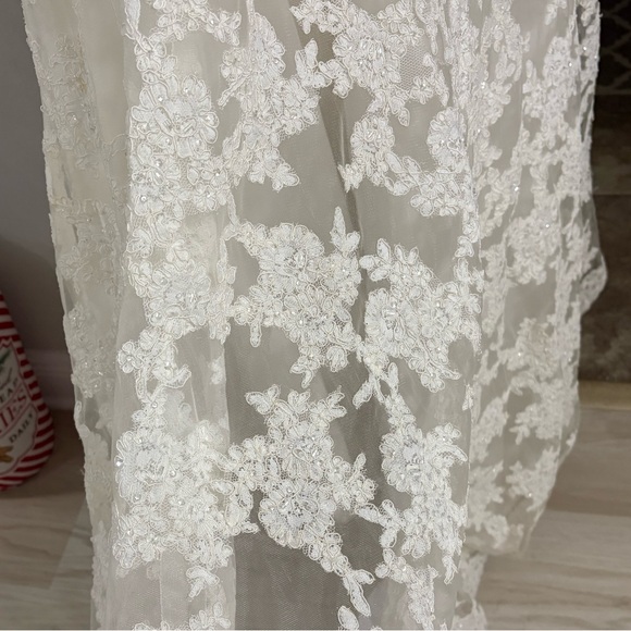 Maggie Sottero Lace Wedding Dress - Picture 9 of 10